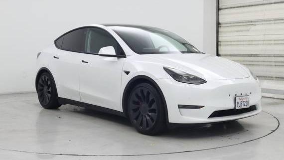 TESLA MODEL Y 2022 7SAYGDEF5NF391502 image